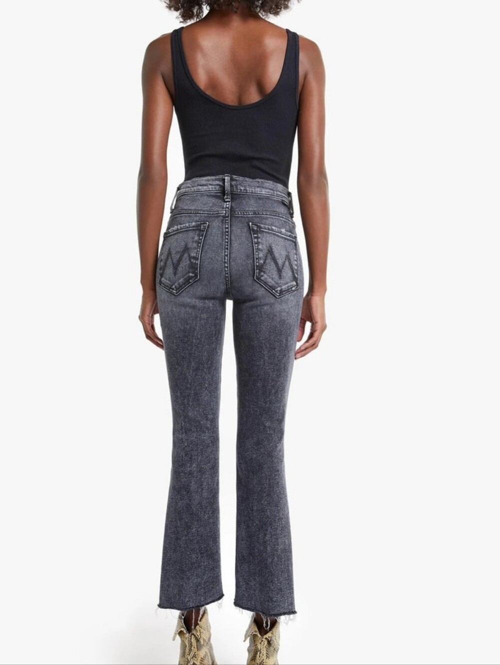 Mint Condition!! MOTHER Denim The Insider Step Crop Fray - Train Stops SZ 28 - Picture 2 of 14